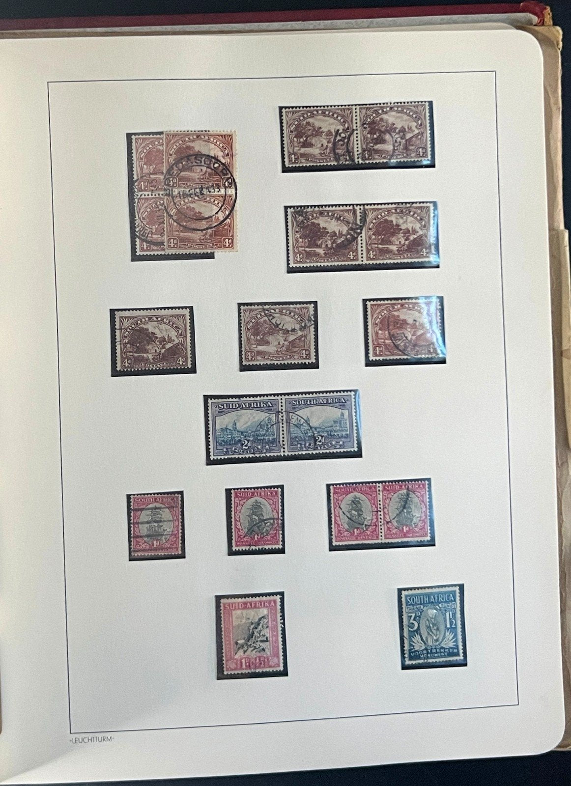 Cape of Good Hope & British Southern Africa Stamp Collection Album Used ZAYIX