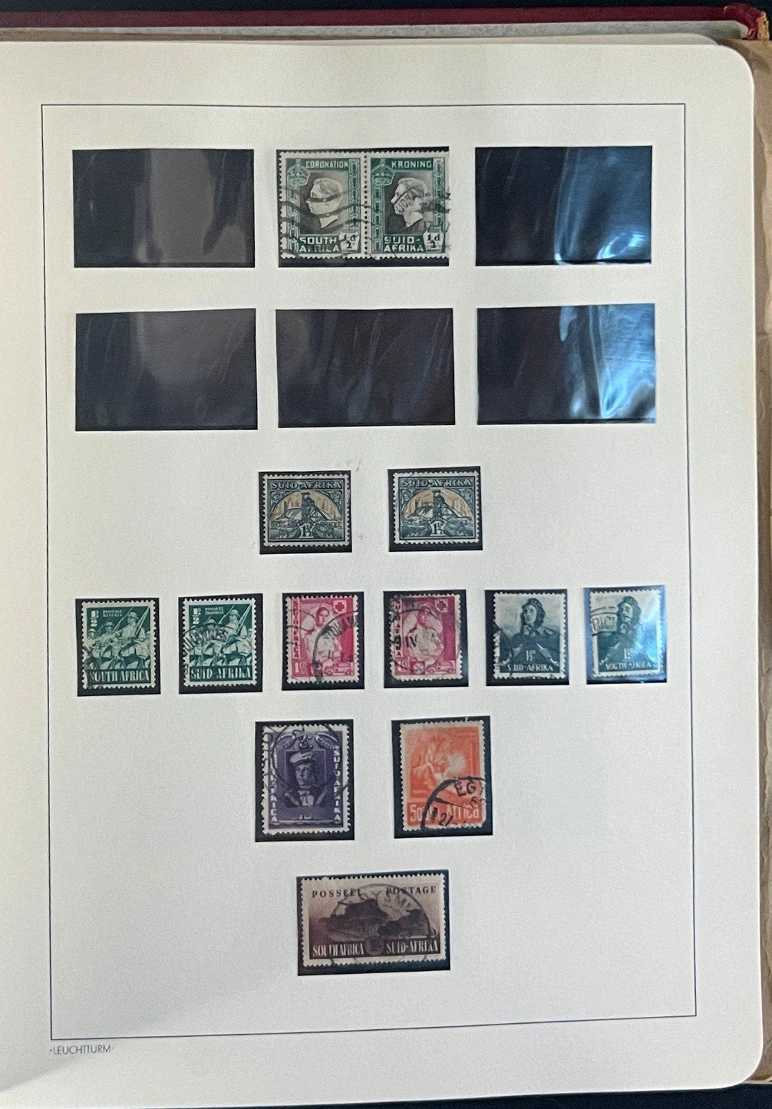 Cape of Good Hope & British Southern Africa Stamp Collection Album Used ZAYIX