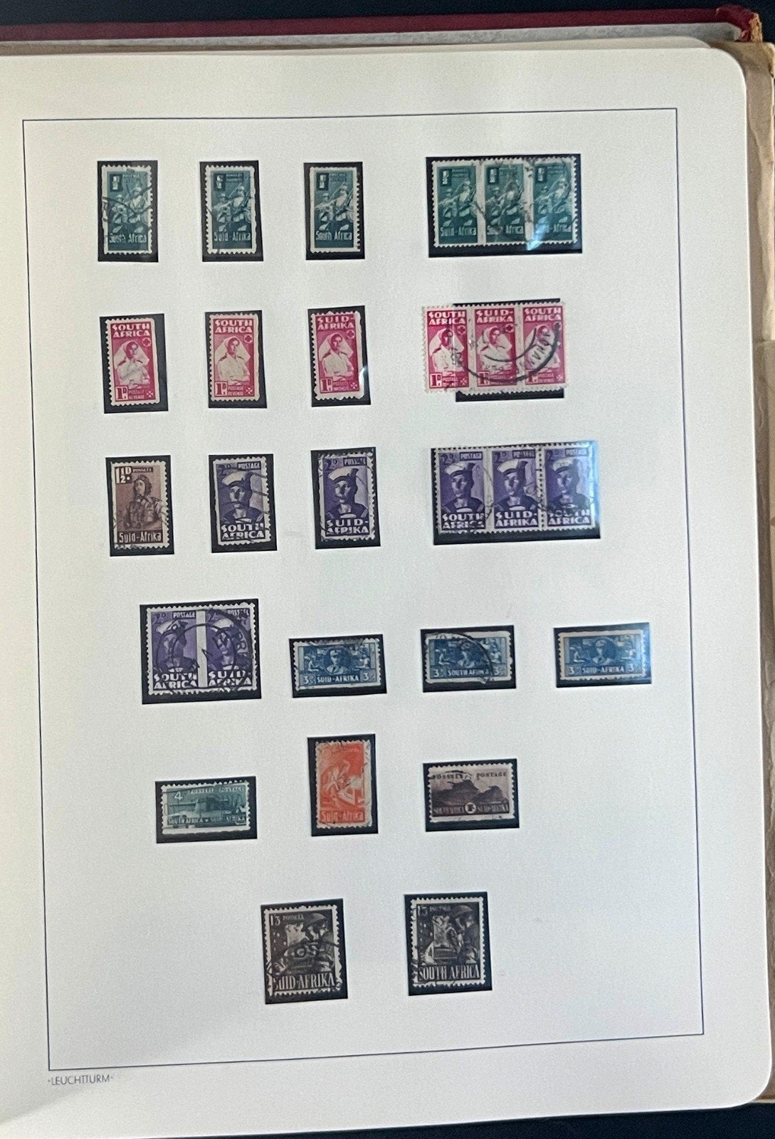 Cape of Good Hope & British Southern Africa Stamp Collection Album Used ZAYIX