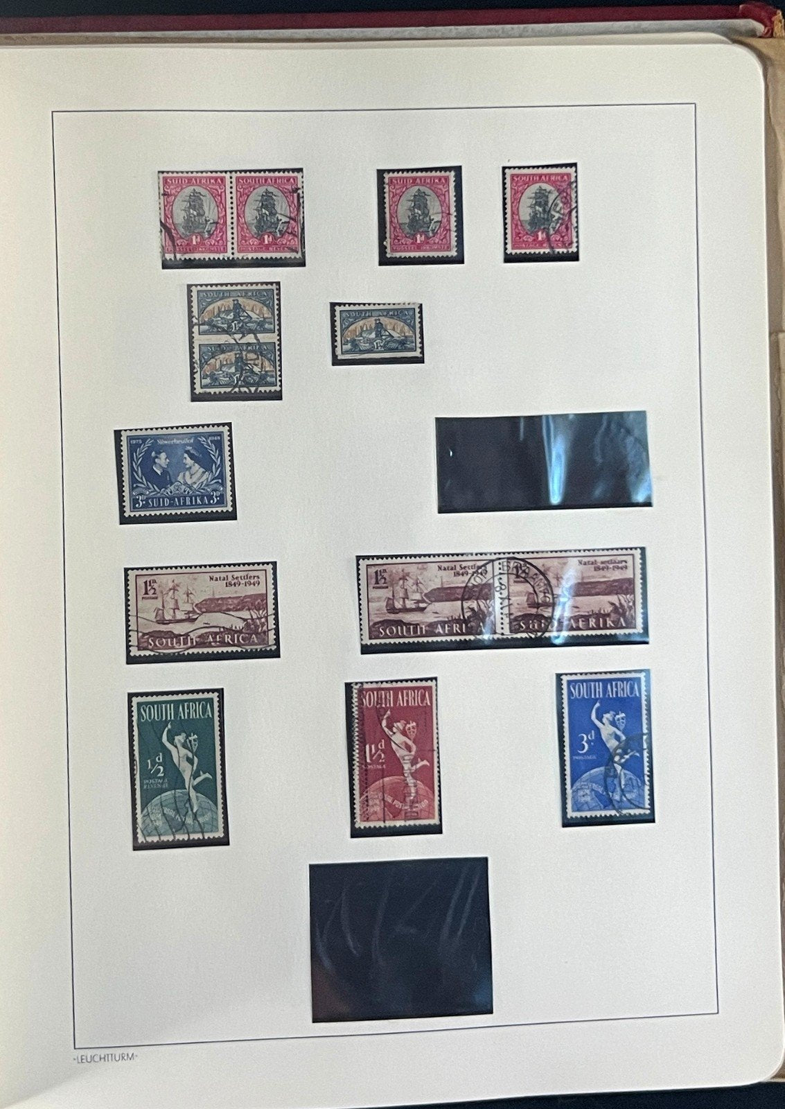 Cape of Good Hope & British Southern Africa Stamp Collection Album Used ZAYIX