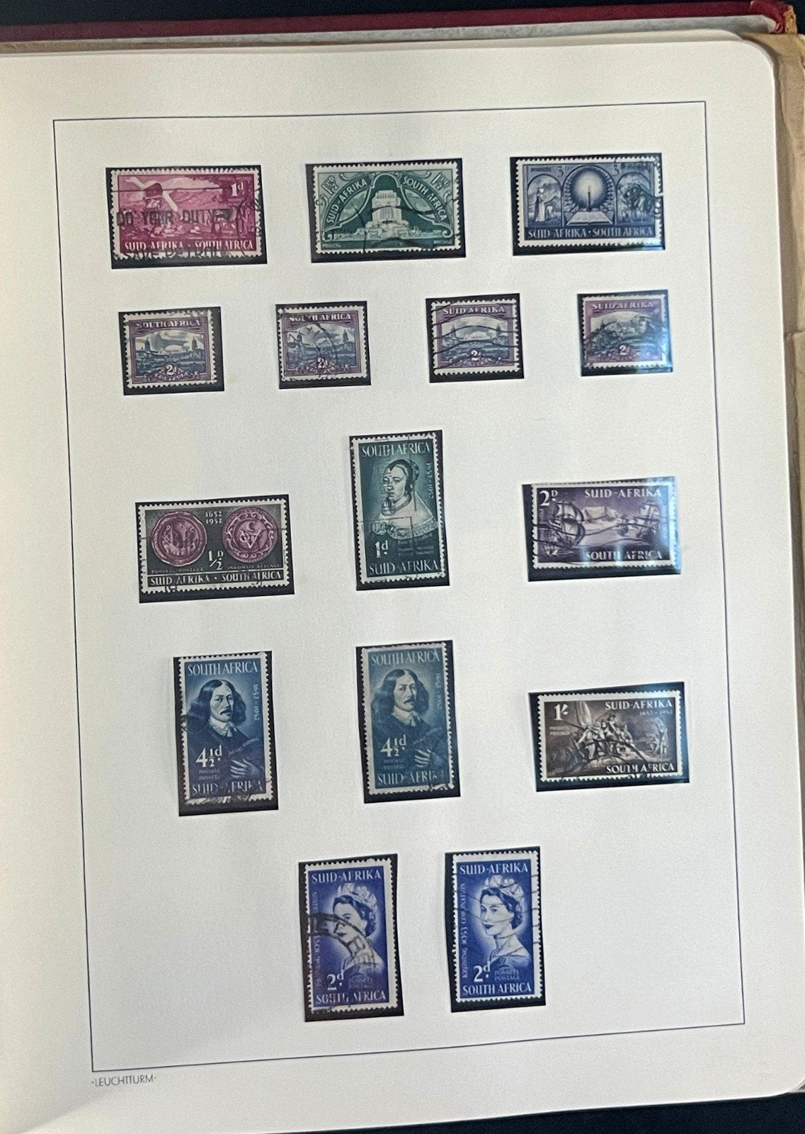 Cape of Good Hope & British Southern Africa Stamp Collection Album Used ZAYIX