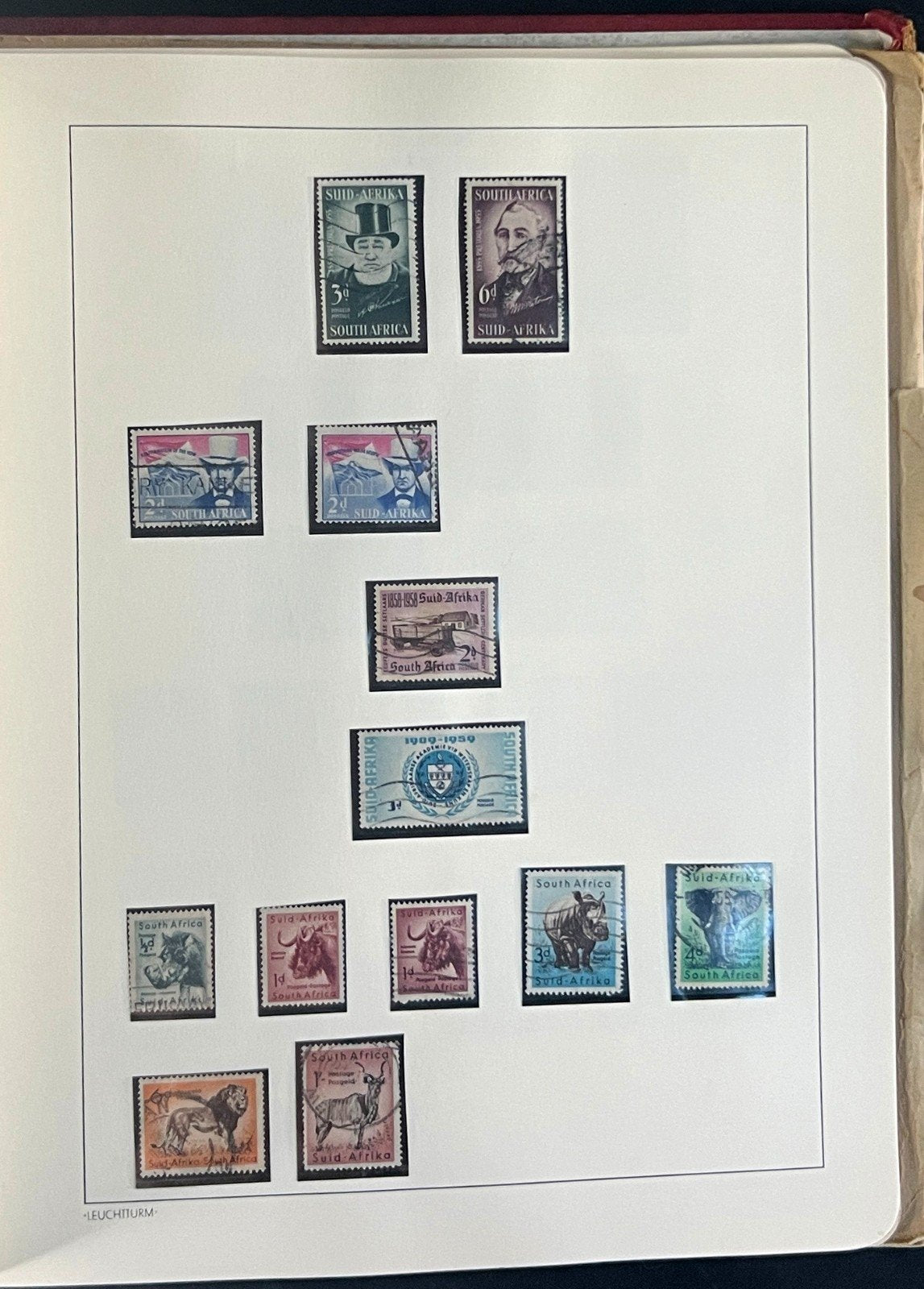 Cape of Good Hope & British Southern Africa Stamp Collection Album Used ZAYIX