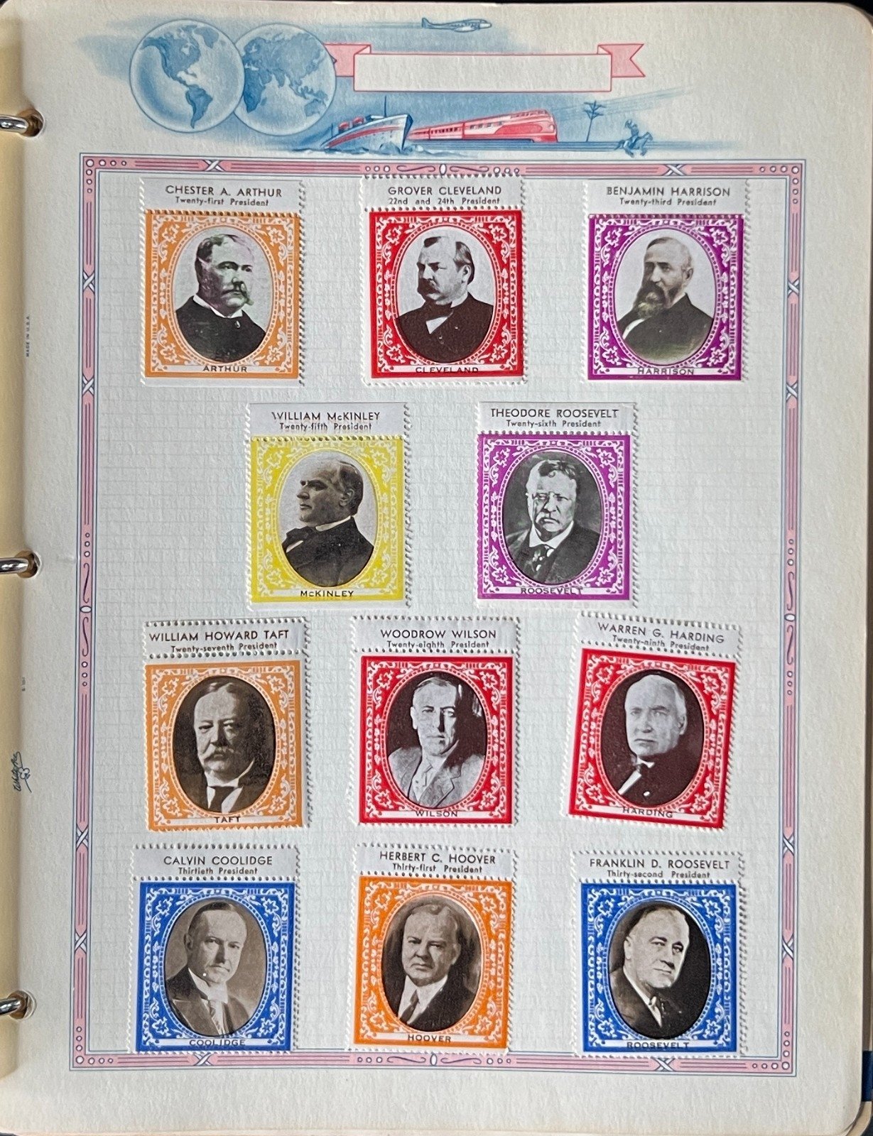 Prexies Overrun Countries Stamp Collection 2 Albums Plate Block & FDC Mint ZAYIX