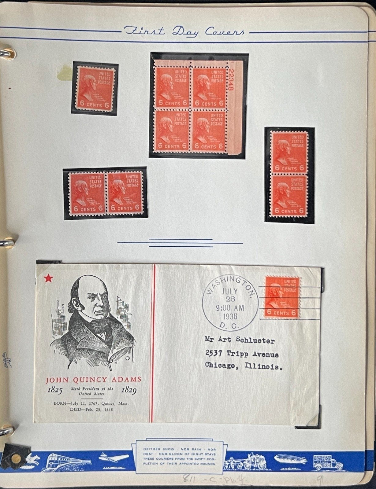 Prexies Overrun Countries Stamp Collection 2 Albums Plate Block & FDC Mint ZAYIX