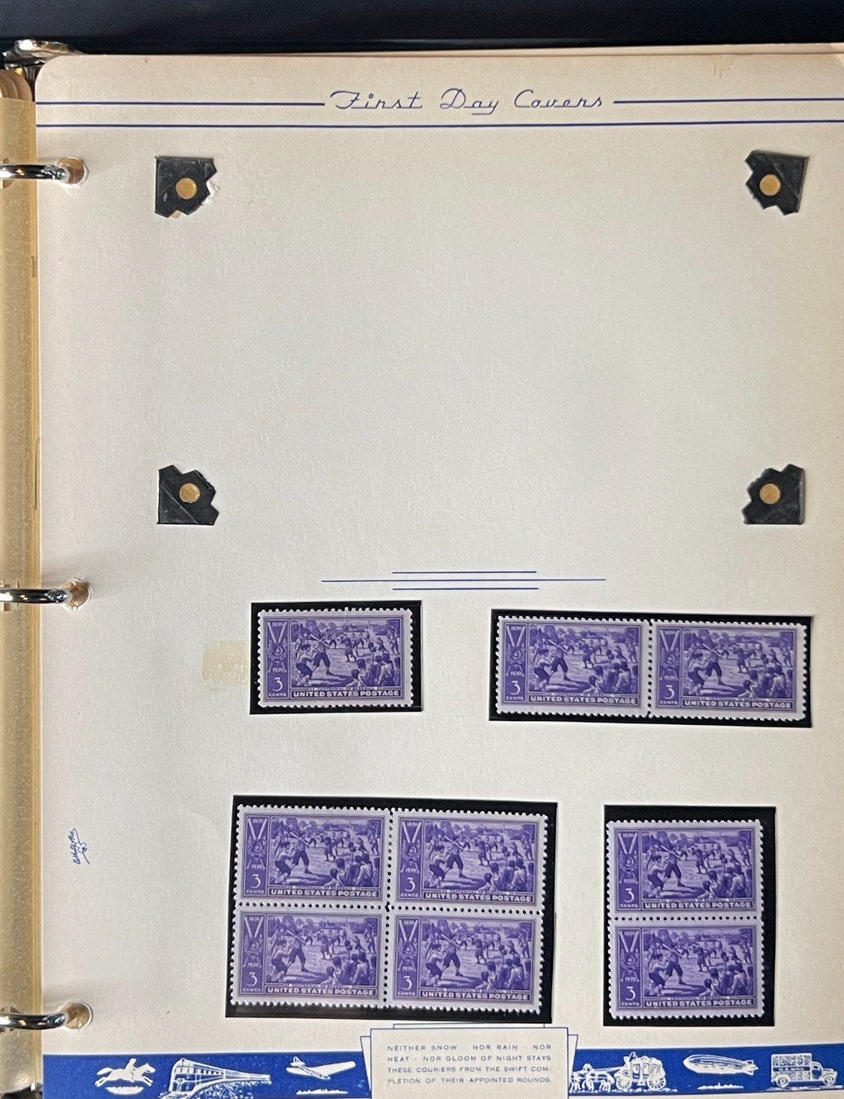 Prexies Overrun Countries Stamp Collection 2 Albums Plate Block & FDC Mint ZAYIX