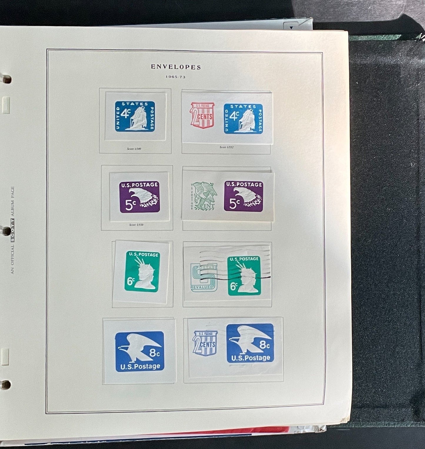 Postal Stationery & Valuable Cut Square Stamp Collection Album Mint & Used ZAYIX