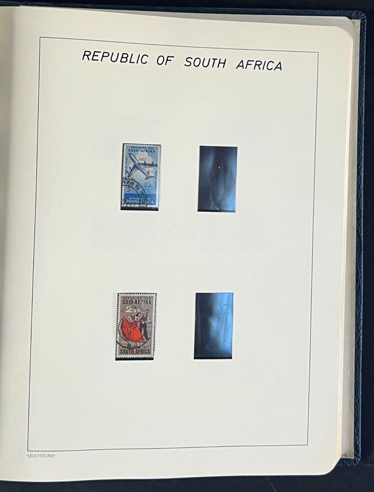Specialized South Africa Plate Flaw Varieties Stamp Collection Album ZAYIX