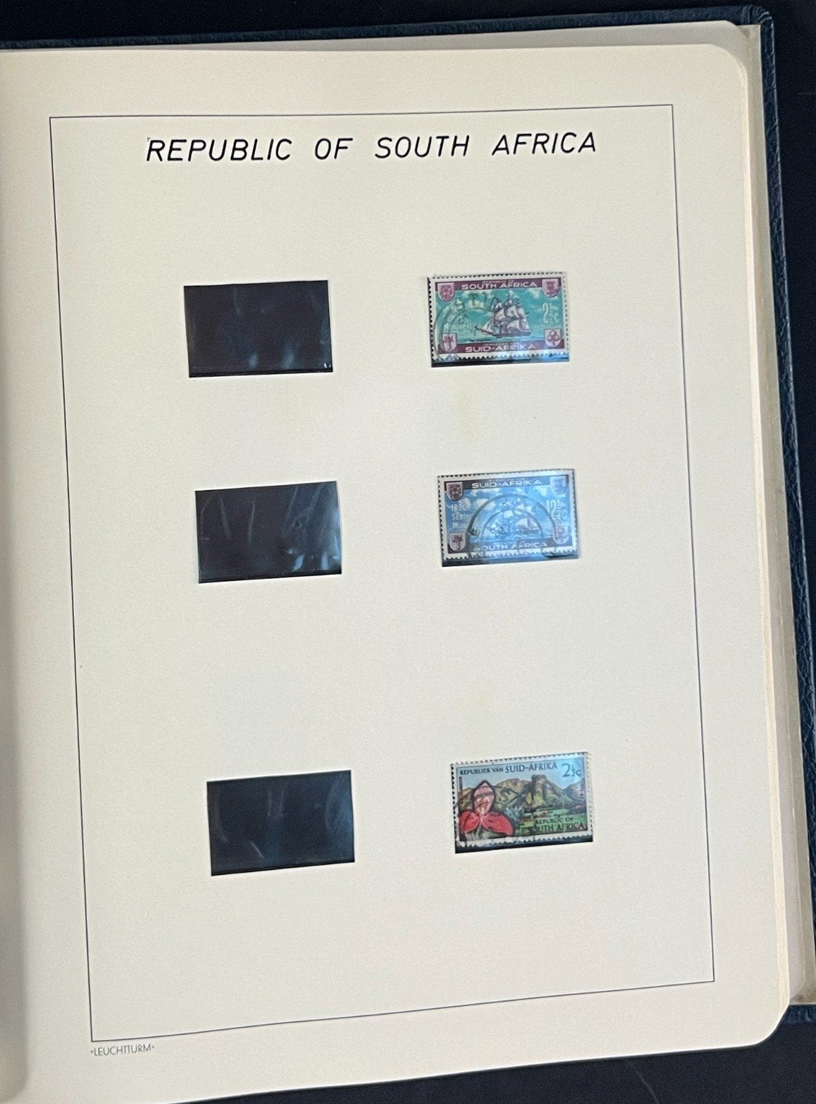 Specialized South Africa Plate Flaw Varieties Stamp Collection Album ZAYIX
