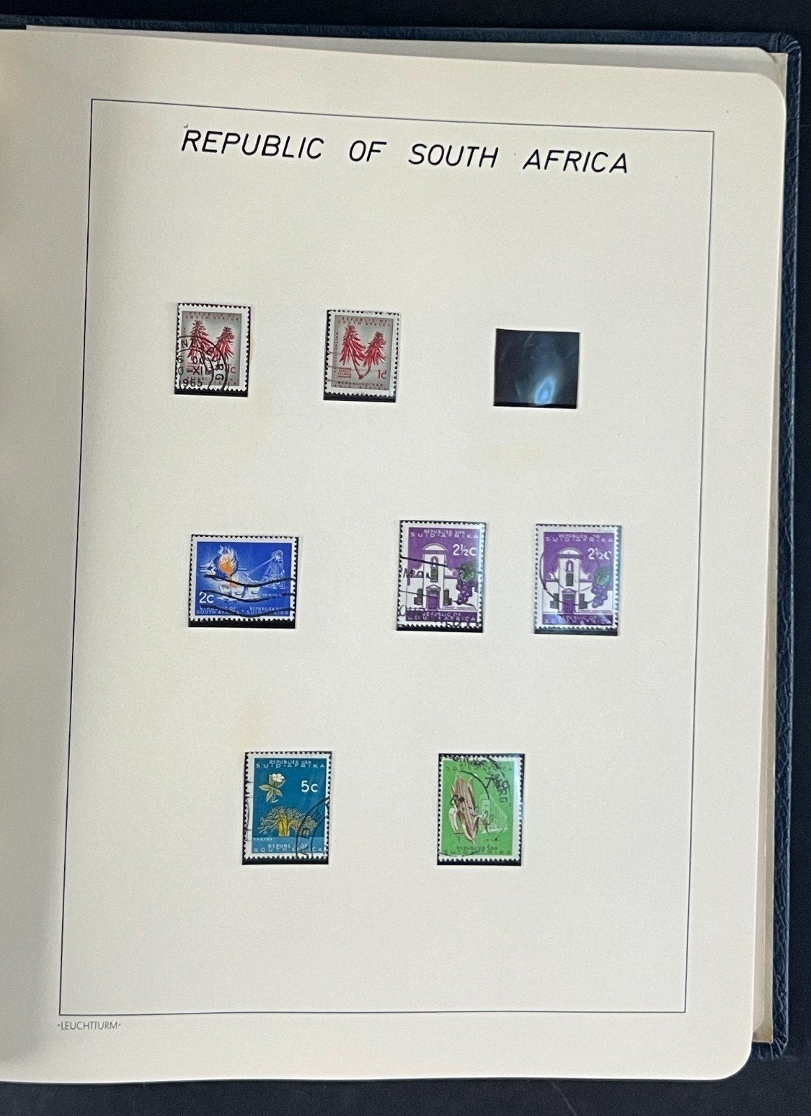 Specialized South Africa Plate Flaw Varieties Stamp Collection Album ZAYIX