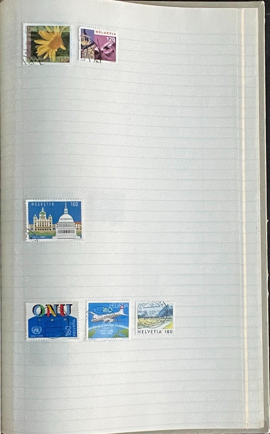 Umm Al Qiwain & Switzerland Stamp Collection Stock Book Used ZAYIX