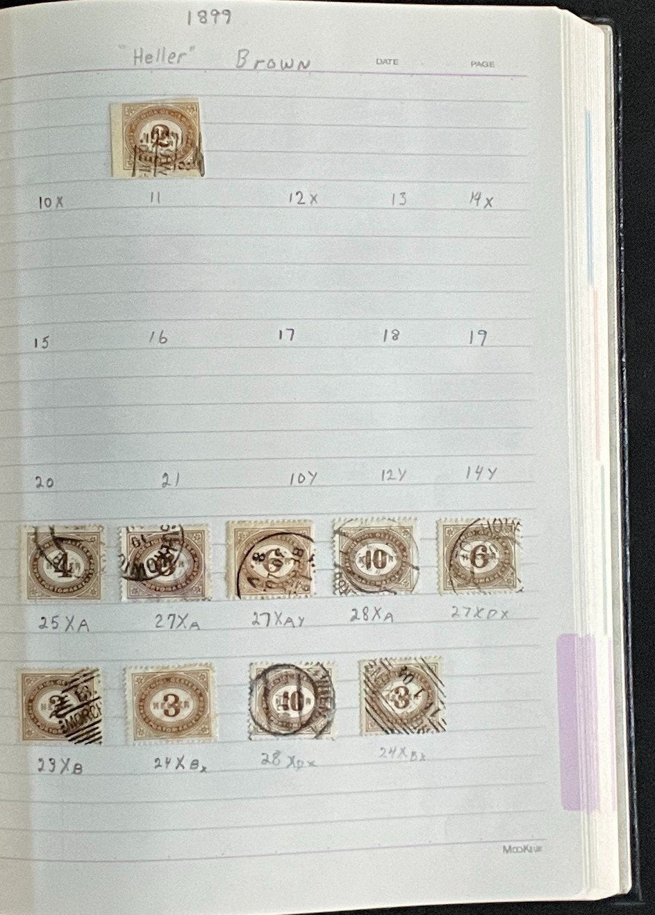 Austria Stamp Collection Stock Book Used ZAYIX