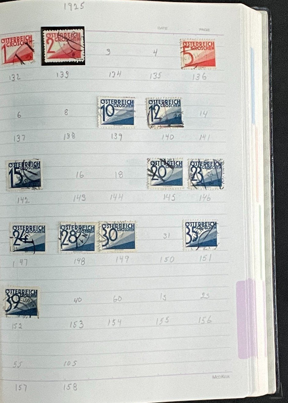 Austria Stamp Collection Stock Book Used ZAYIX
