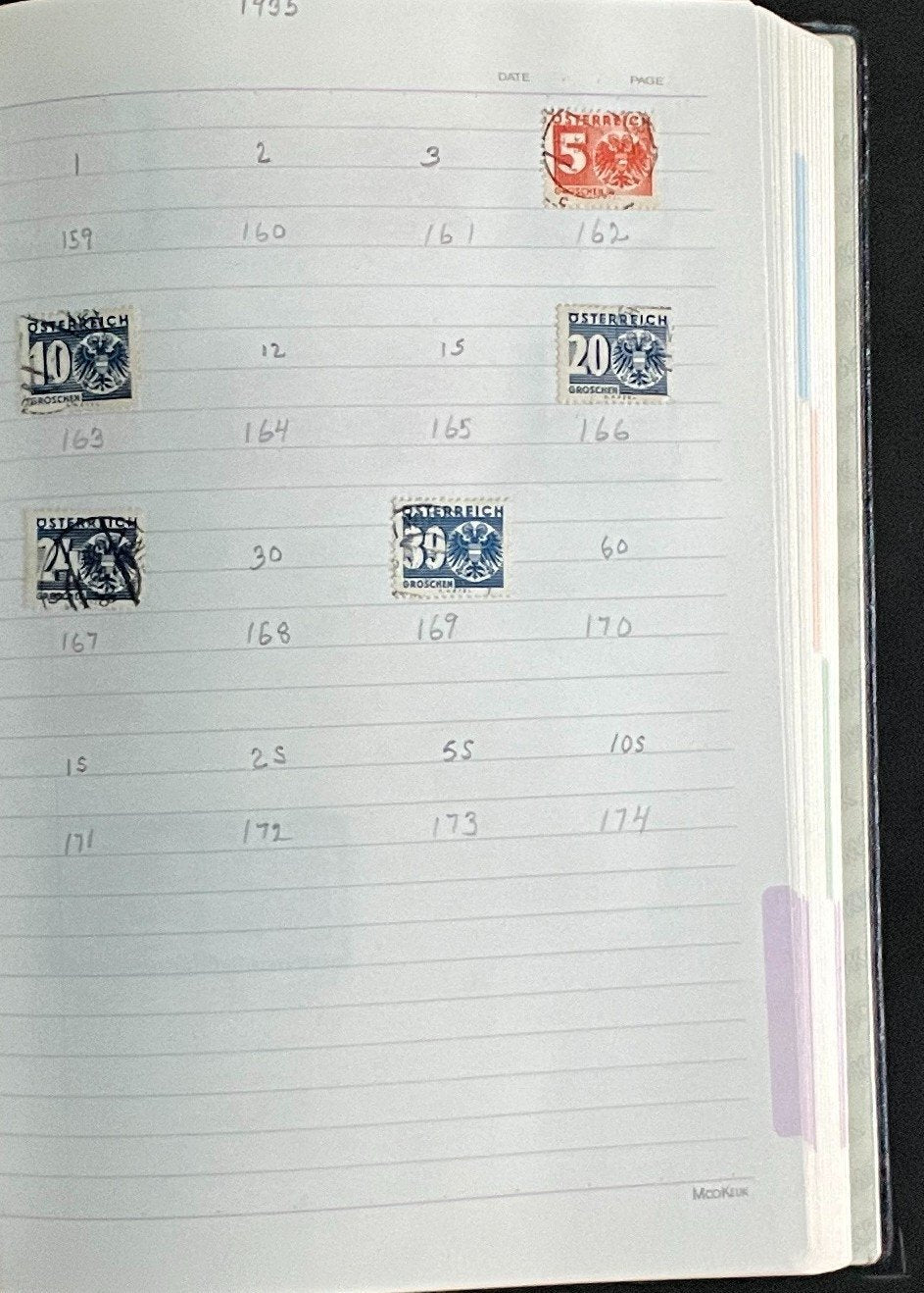 Austria Stamp Collection Stock Book Used ZAYIX