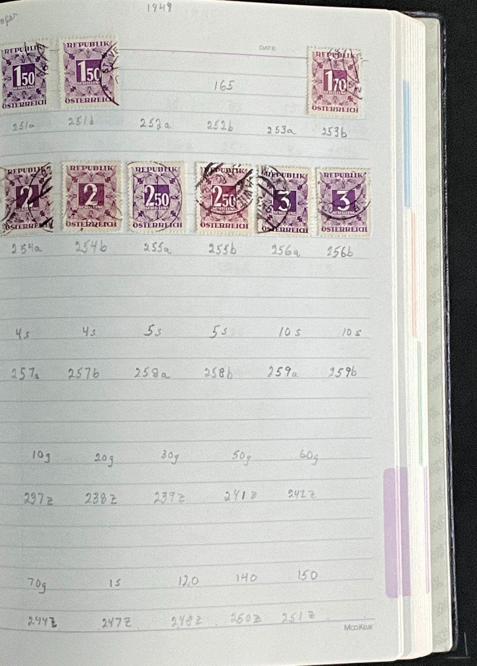 Austria Stamp Collection Stock Book Used ZAYIX