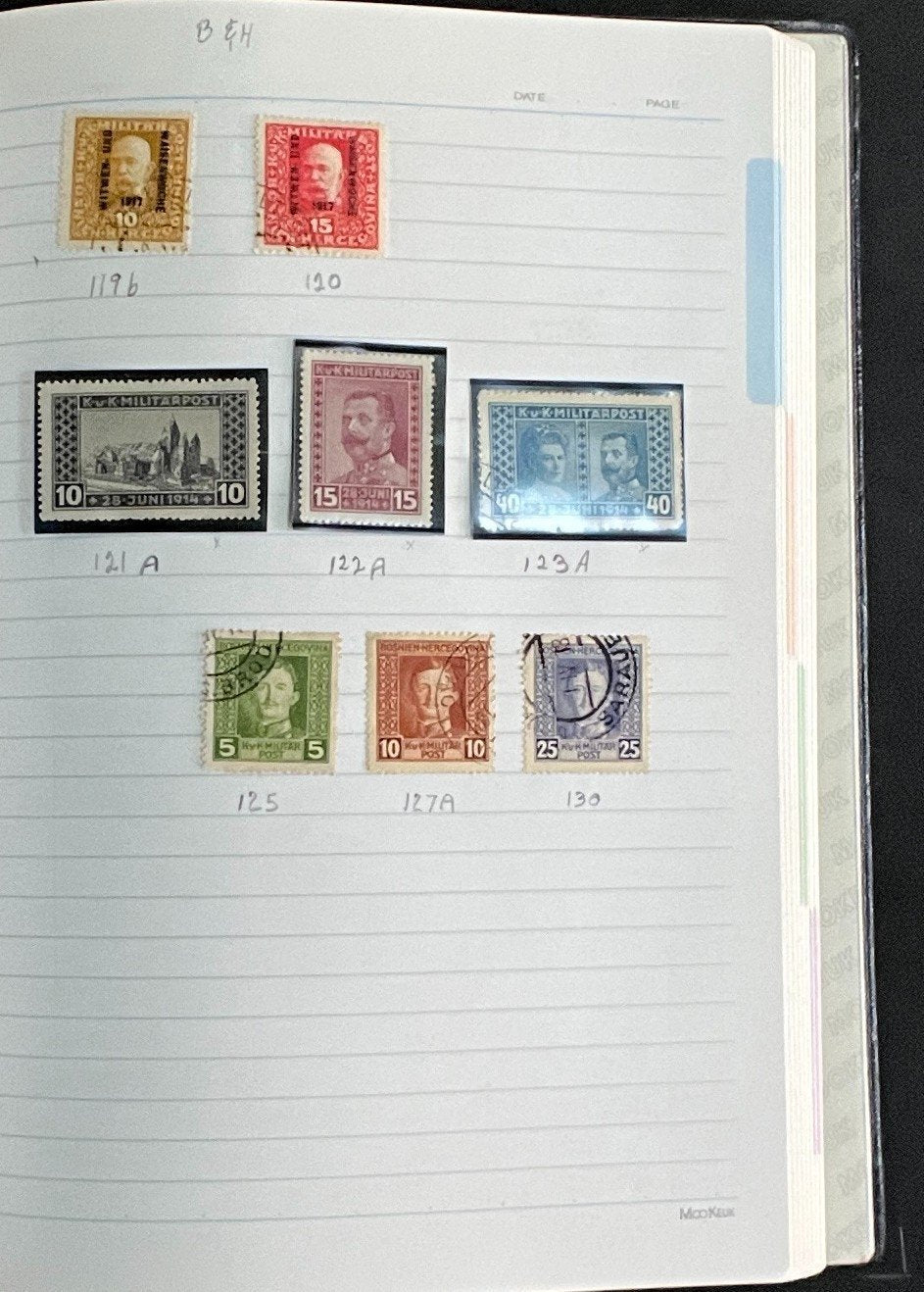 Austria Stamp Collection Stock Book Used ZAYIX