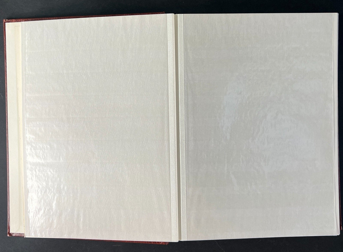 25 page Stock Book Used White Pages for Stamp Collecting ZAYIX
