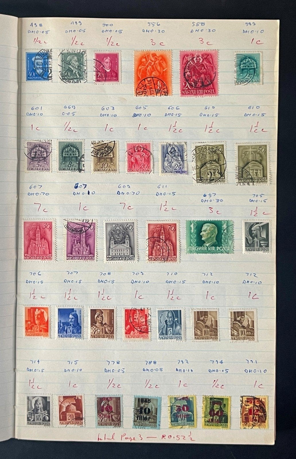 Germany & Area Europe Stamp Collection Stock Book Used Hundreds of Stamps ZAYIX