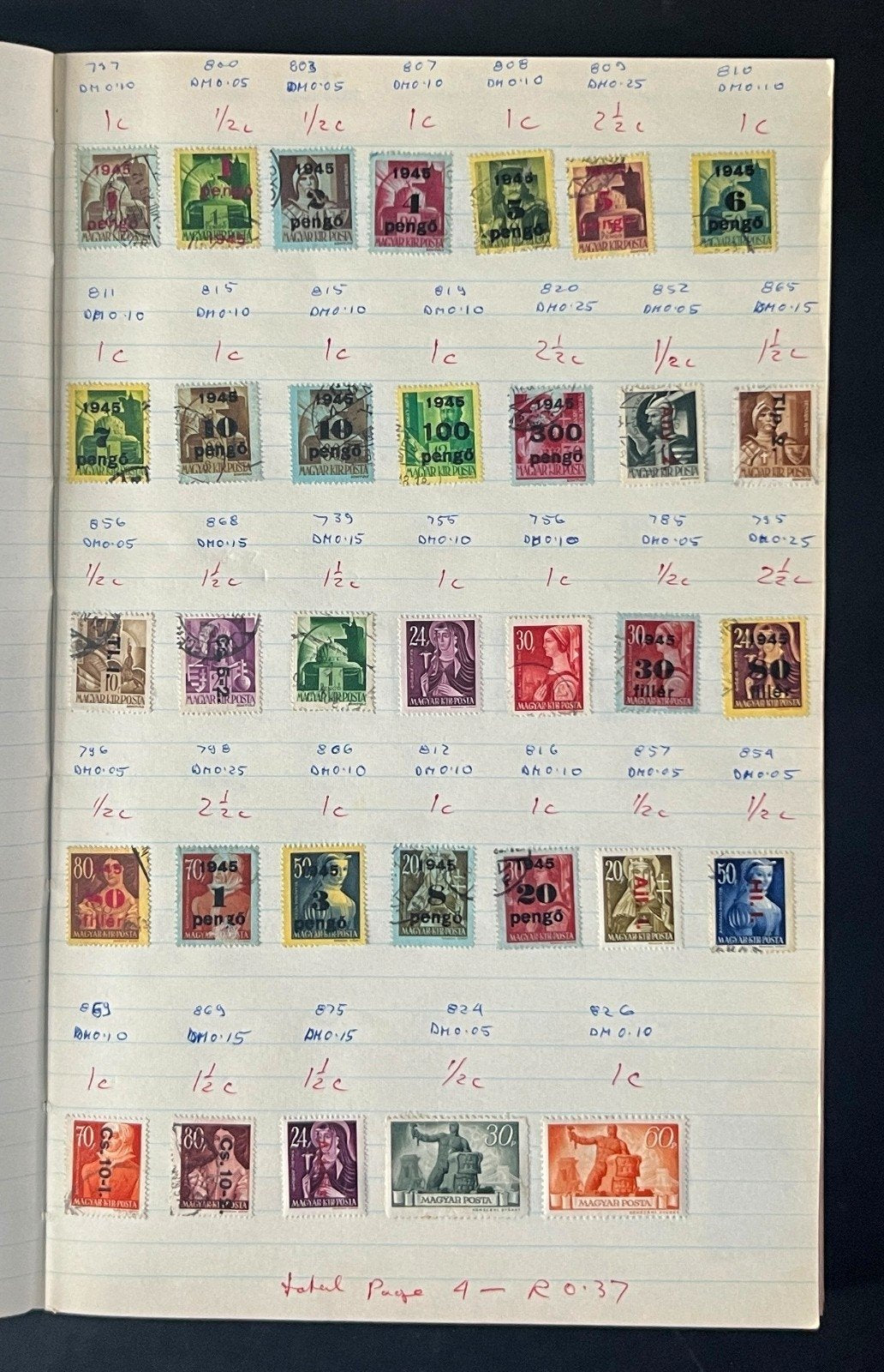 Germany & Area Europe Stamp Collection Stock Book Used Hundreds of Stamps ZAYIX