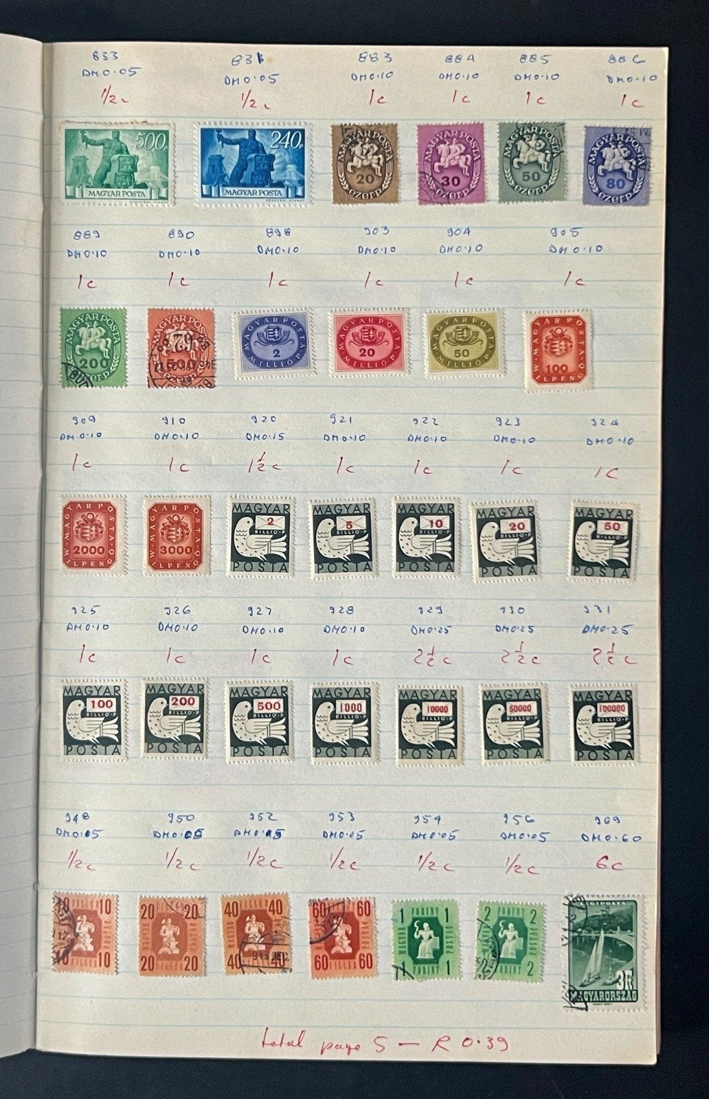 Germany & Area Europe Stamp Collection Stock Book Used Hundreds of Stamps ZAYIX