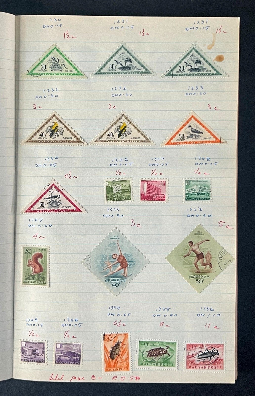 Germany & Area Europe Stamp Collection Stock Book Used Hundreds of Stamps ZAYIX