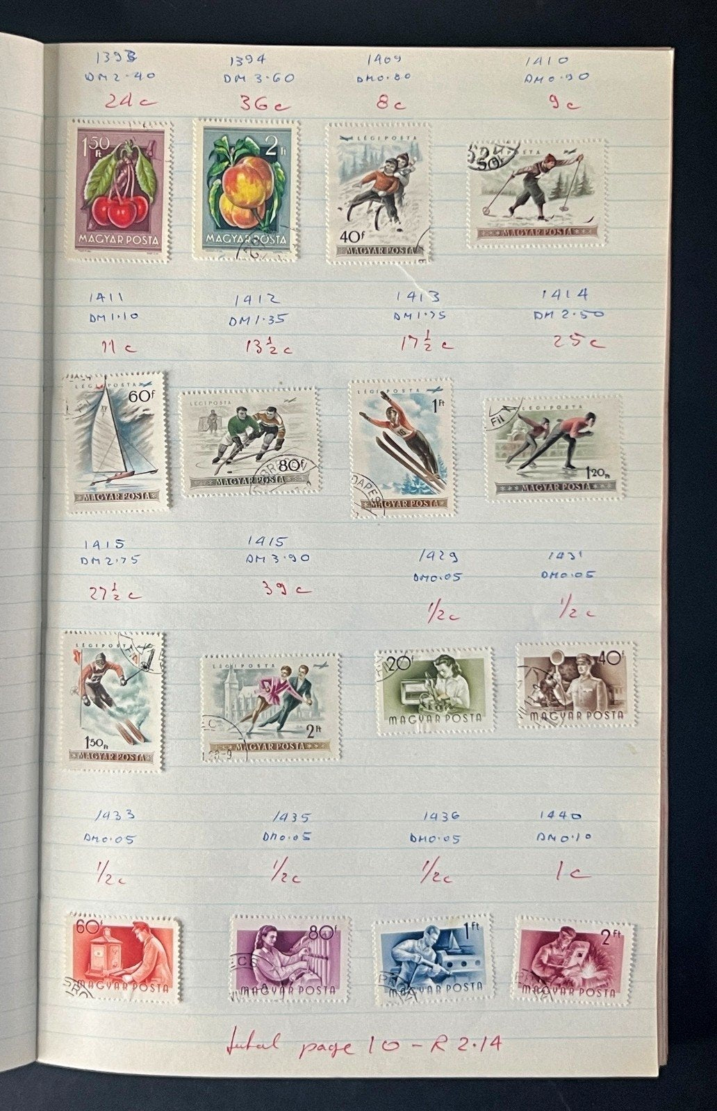 Germany & Area Europe Stamp Collection Stock Book Used Hundreds of Stamps ZAYIX