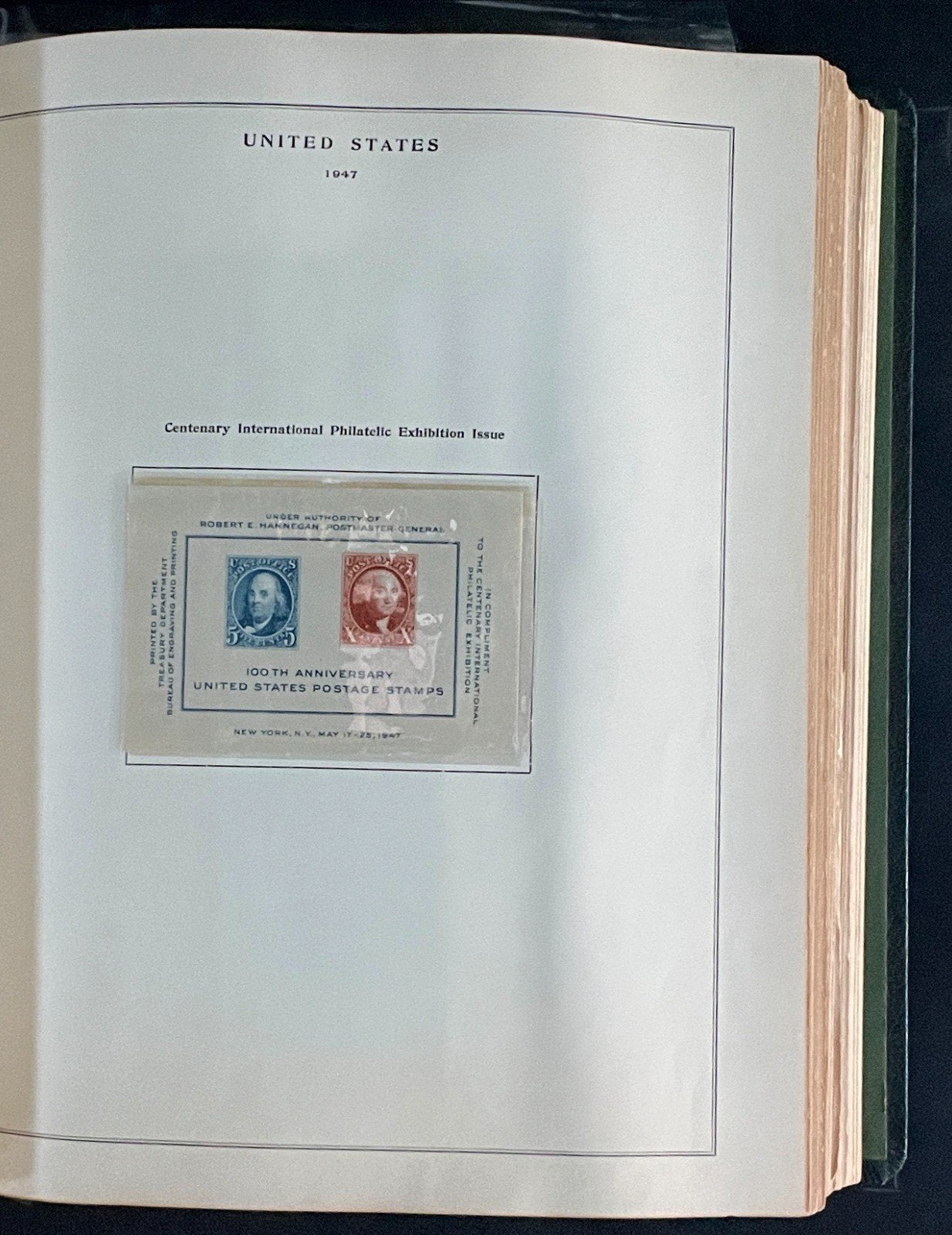 United States Plate Block Stamp Collection Album (MNH) 1904-1959 ZAYIX