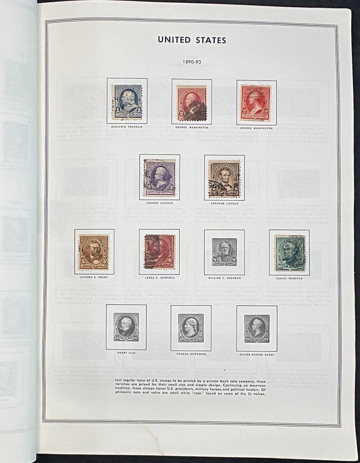 United States Stamp Collection Liberty Album Mint & Used 1847-1992 ZAYIX