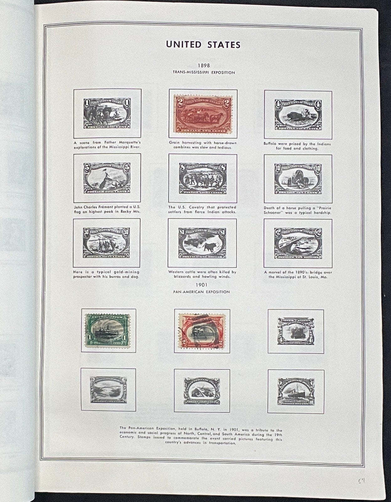 United States Stamp Collection Liberty Album Mint & Used 1847-1992 ZAYIX