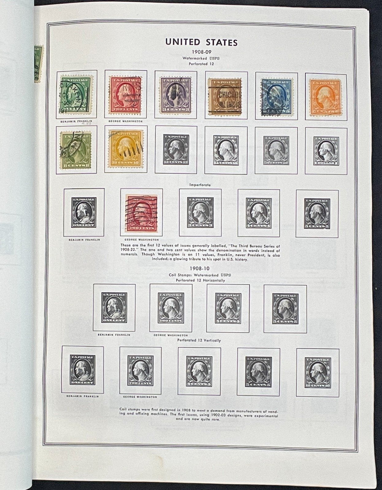 United States Stamp Collection Liberty Album Mint & Used 1847-1992 ZAYIX