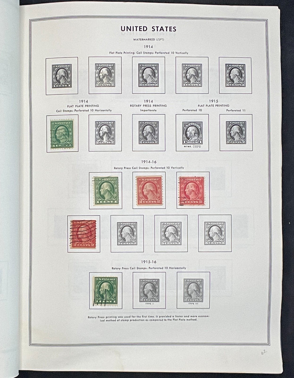 United States Stamp Collection Liberty Album Mint & Used 1847-1992 ZAYIX