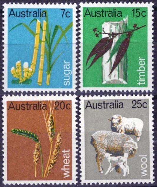 Australia 462-465 MNH Agriculture Farm Animals ZAYIX 090823S49M
