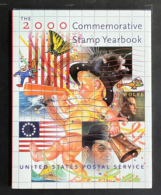 United States The 2000 Commemorative Stamp Yearbook Hard Cover Mint Sets ZAYIX