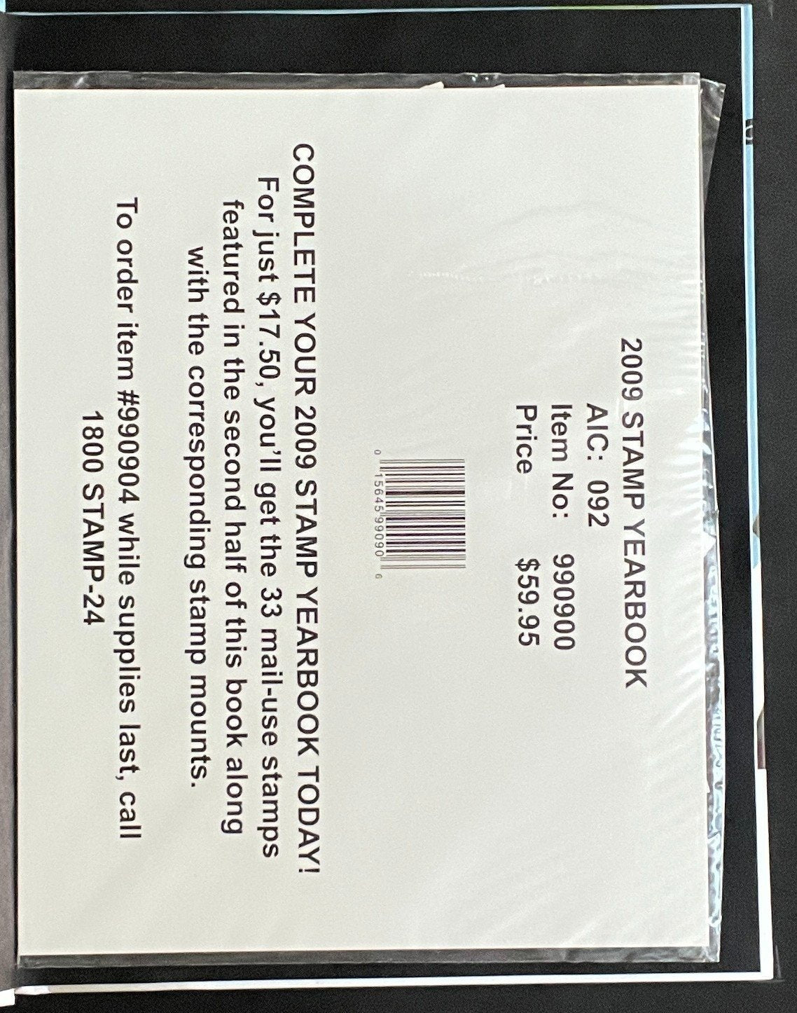 United States The 2009 Commemorative Stamp Yearbook Hard Cover Mint Sets ZAYIX