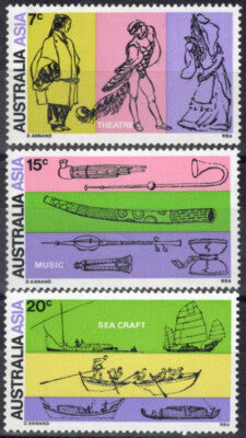 Australia 493-495 MNH Music Entertainment Opera Actors ZAYIX 090823S55M