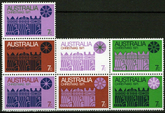 Australia 508 MNH Block 7 Christmas Three Kings ZAYIX 090223SM24M