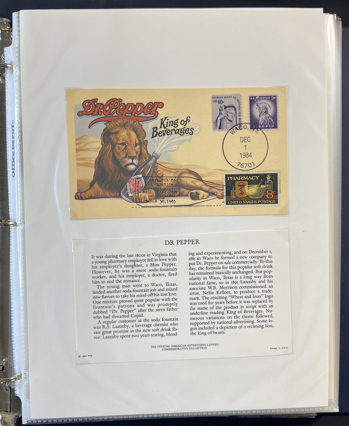 Texas related & Baseball Classic (FDC) First Day Cover Collection ZAYIX