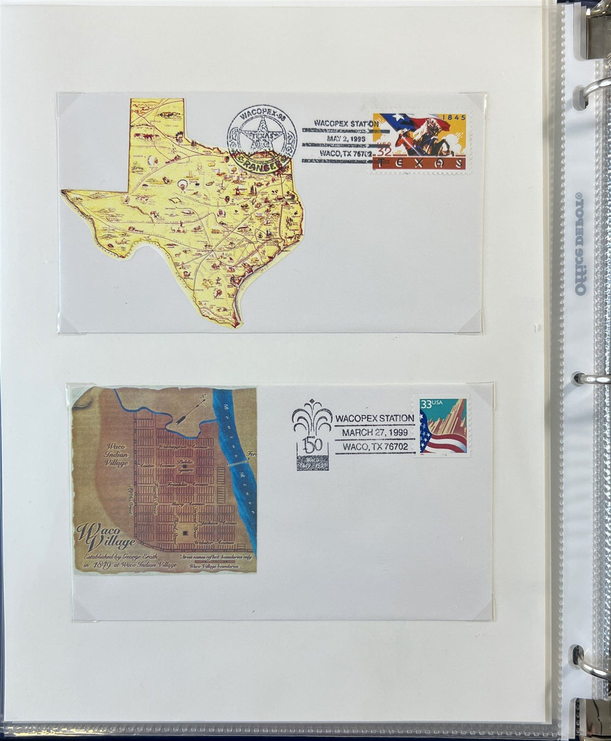 Texas related & Baseball Classic (FDC) First Day Cover Collection ZAYIX