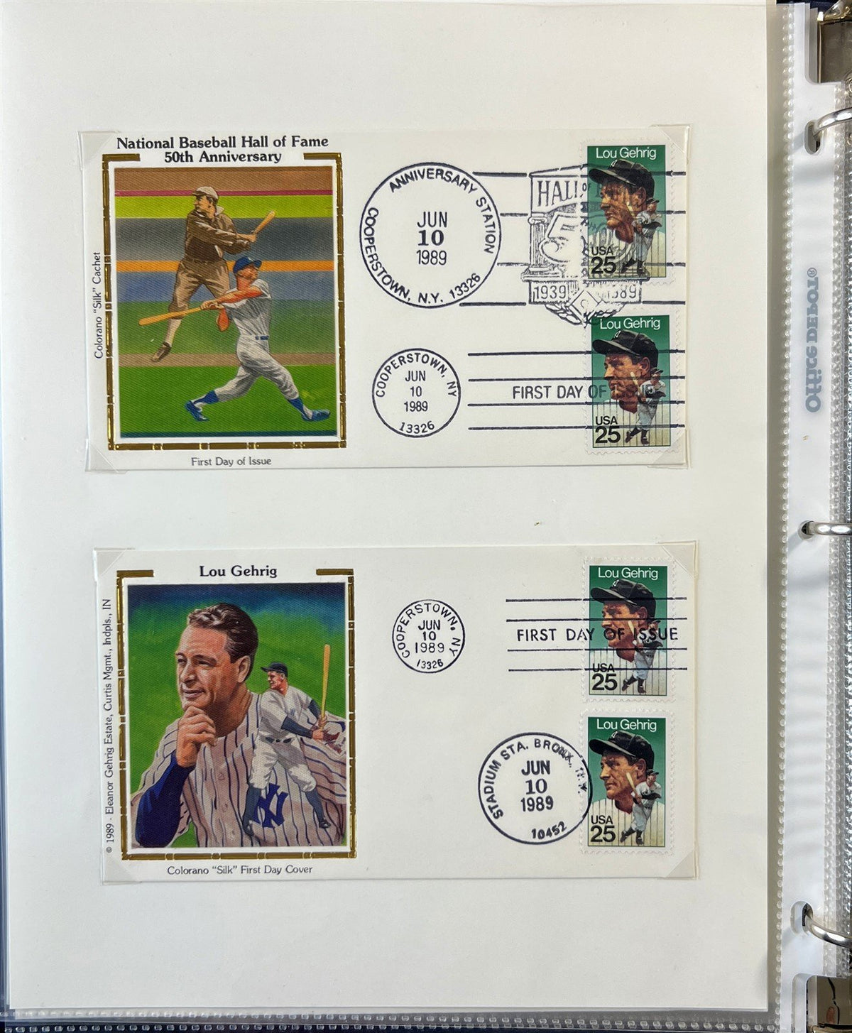 Texas related & Baseball Classic (FDC) First Day Cover Collection ZAYIX