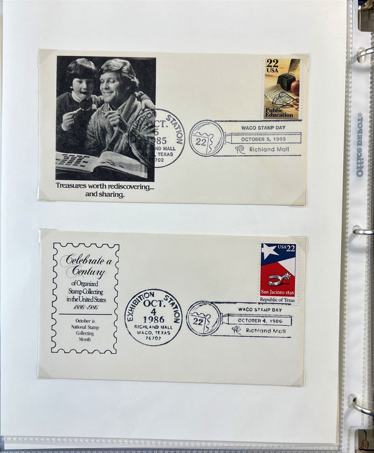 Texas related & Baseball Classic (FDC) First Day Cover Collection ZAYIX