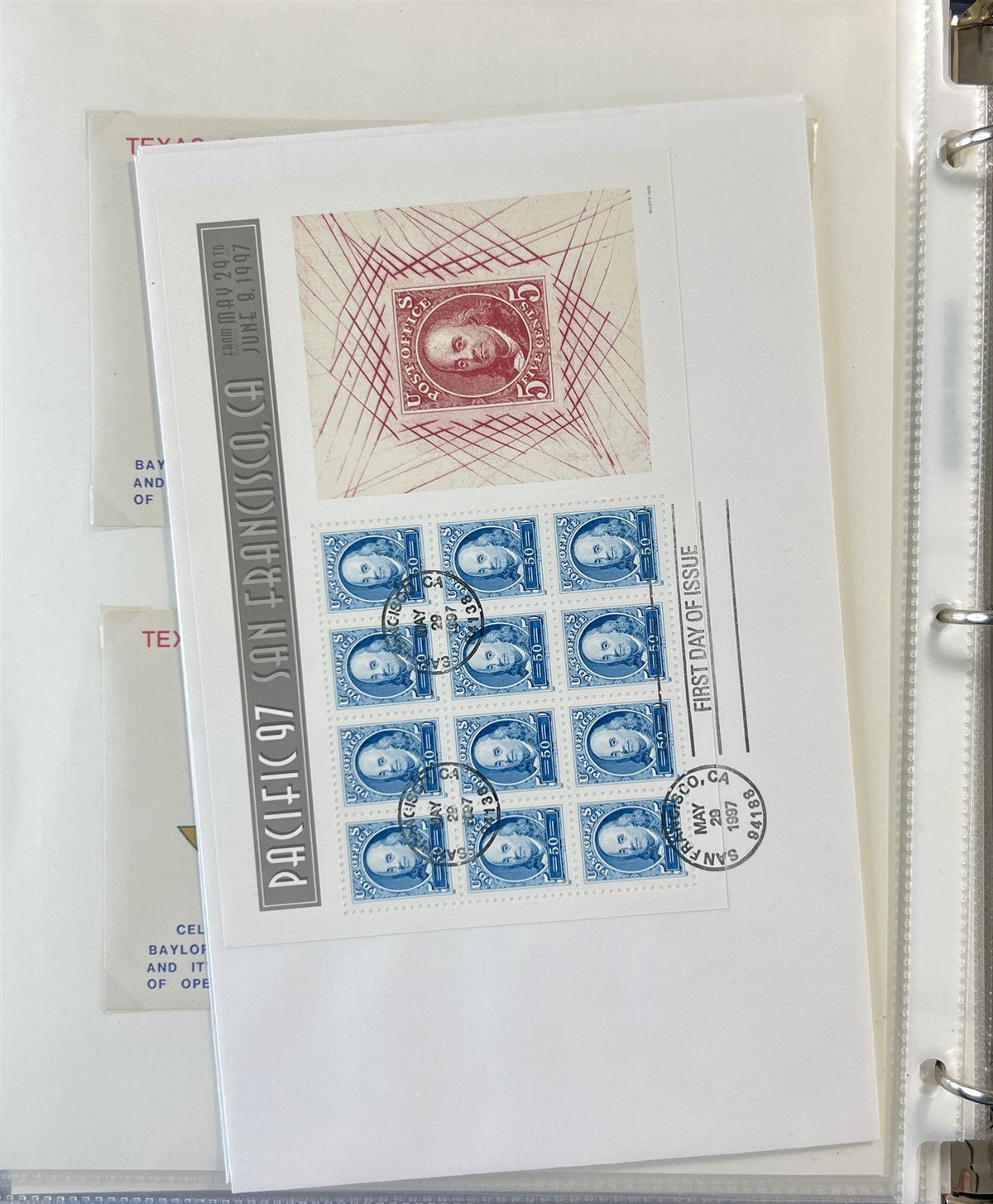 Texas related & Baseball Classic (FDC) First Day Cover Collection ZAYIX