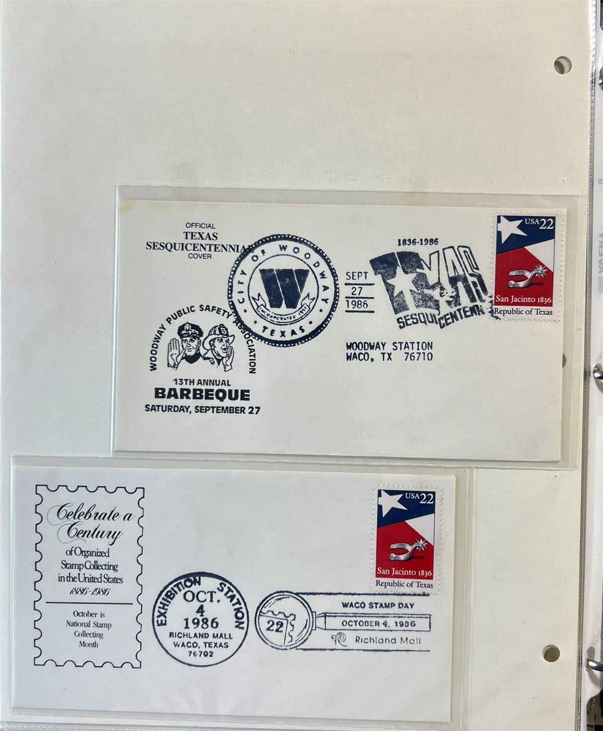 Texas related & Baseball Classic (FDC) First Day Cover Collection ZAYIX