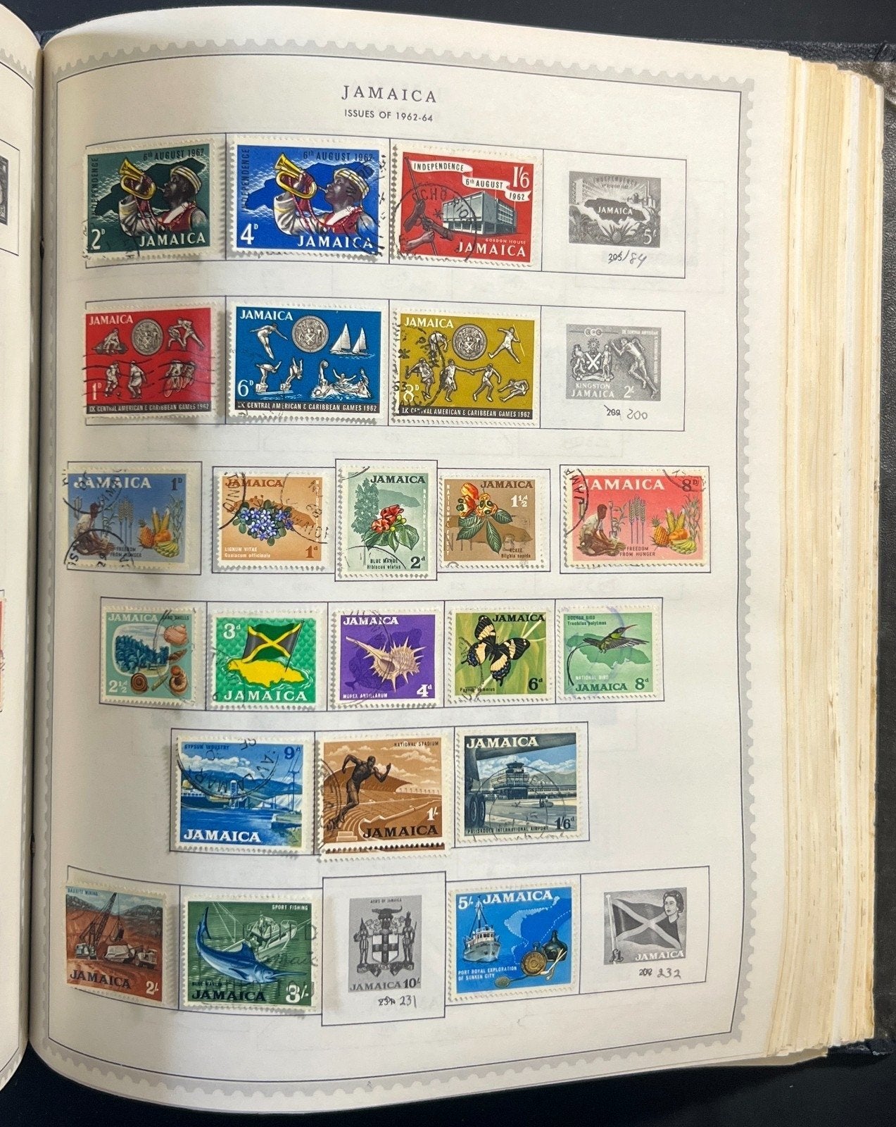 H to J Countries Minkus Supreme Global Stamp Collection Album 1840-1996 ZAYIX