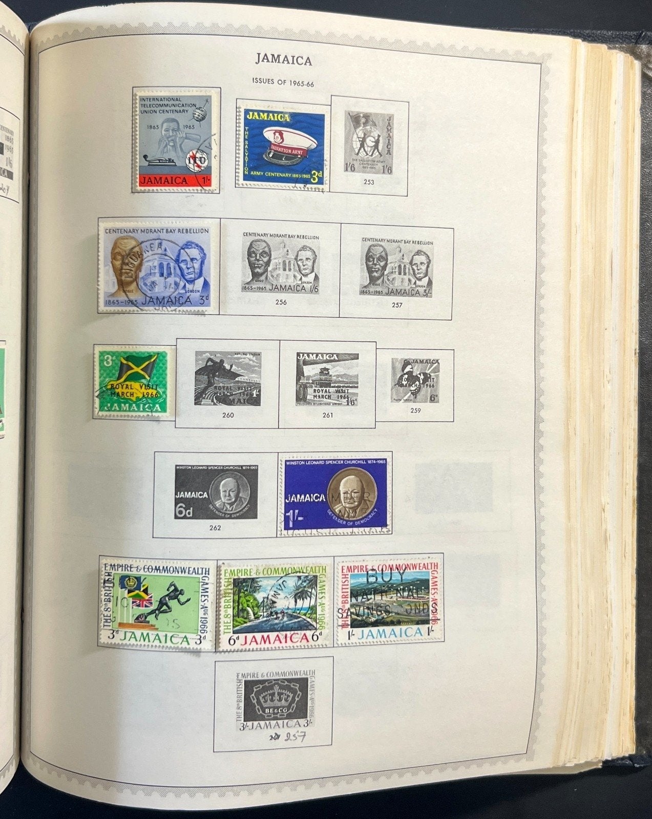 H to J Countries Minkus Supreme Global Stamp Collection Album 1840-1996 ZAYIX