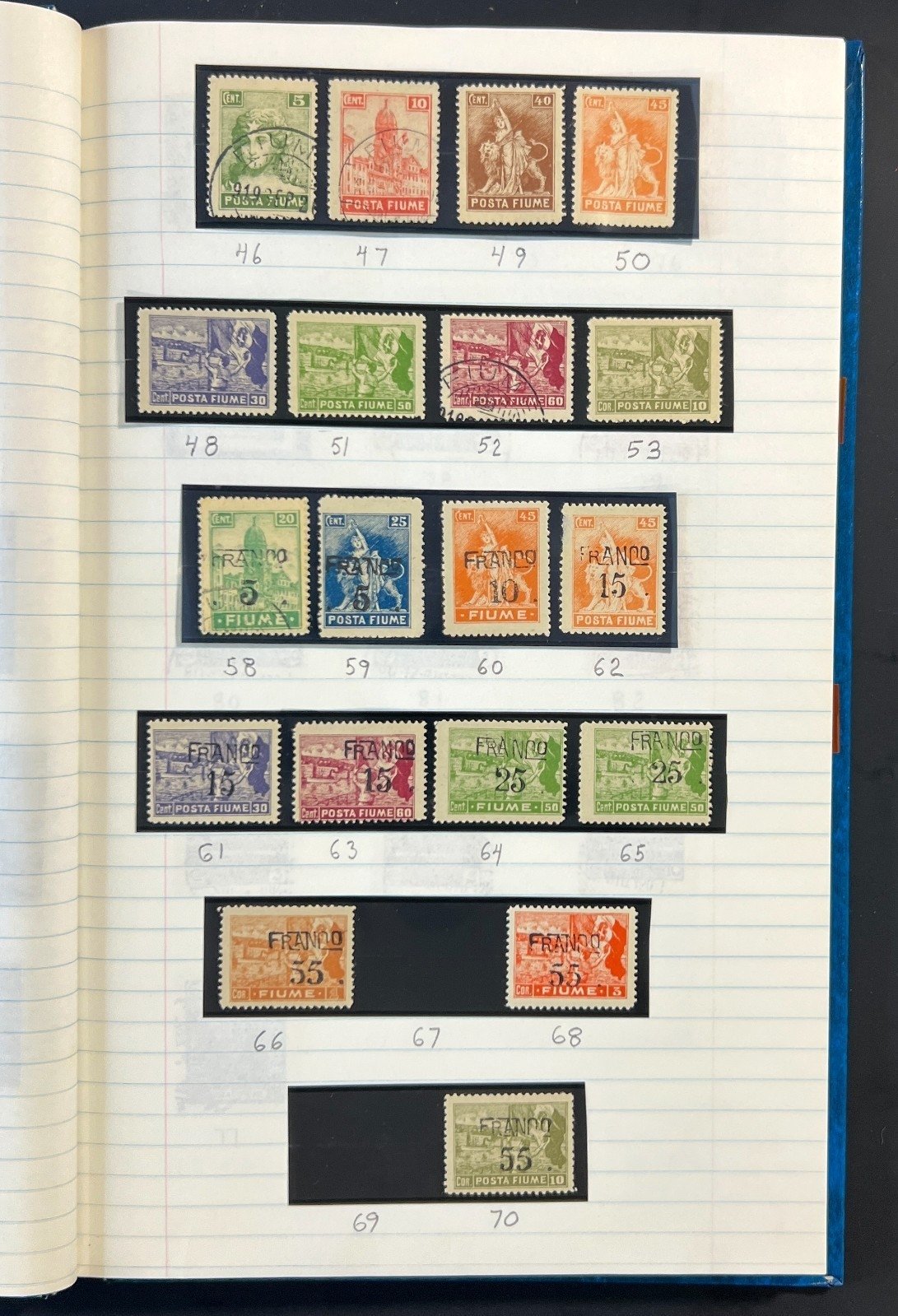 Fiume Belgium Libya Stamp Collection Stock Book Mint & Used $1068CV ZAYIX