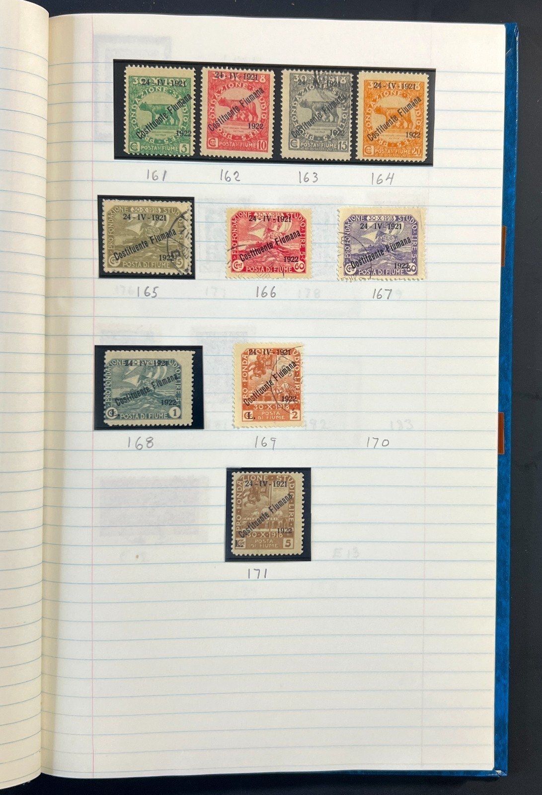 Fiume Belgium Libya Stamp Collection Stock Book Mint & Used $1068CV ZAYIX