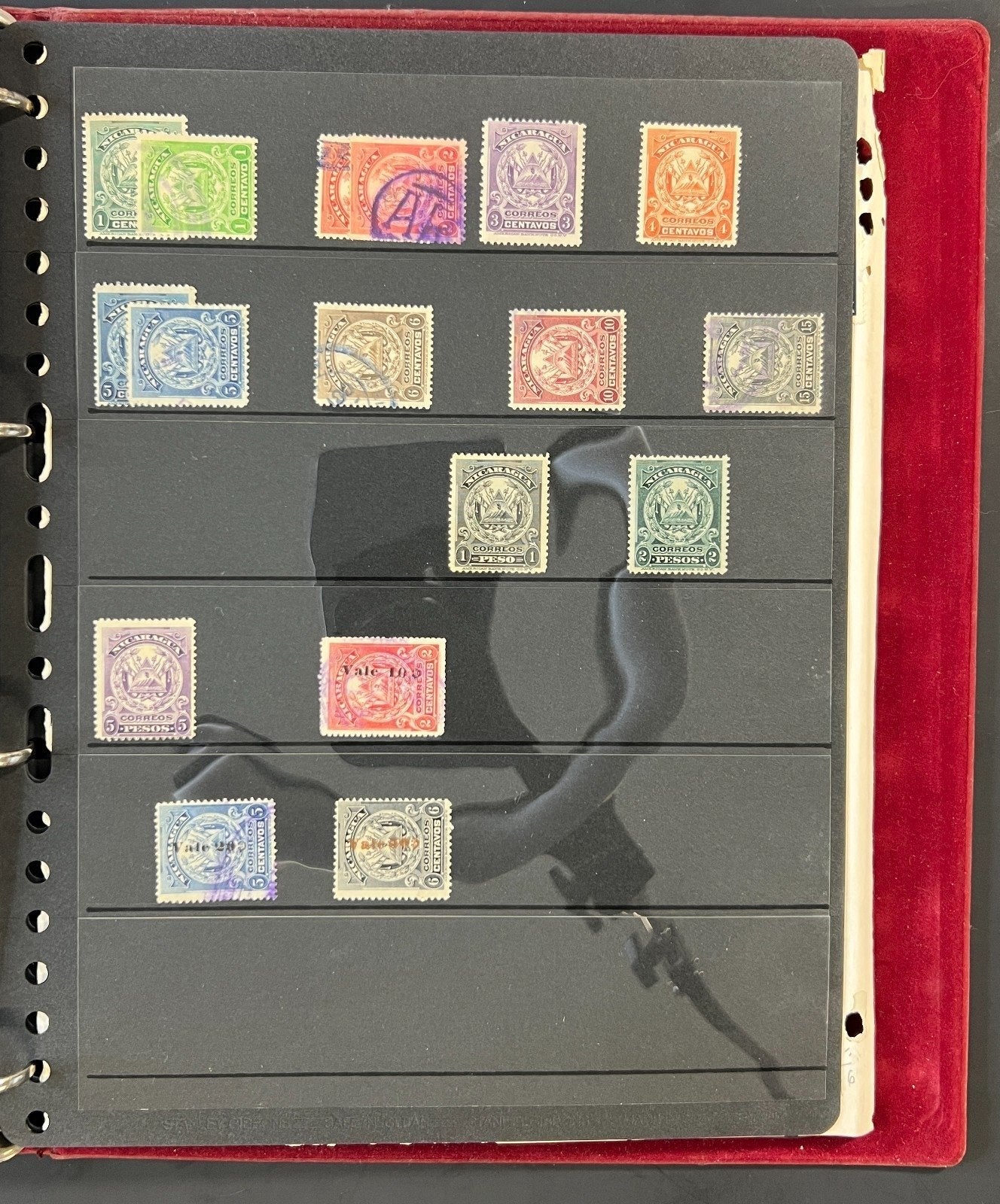 Nicaragua Stamp Collection Stock Book Mint & Used Hundreds of Stamps ZAYIX