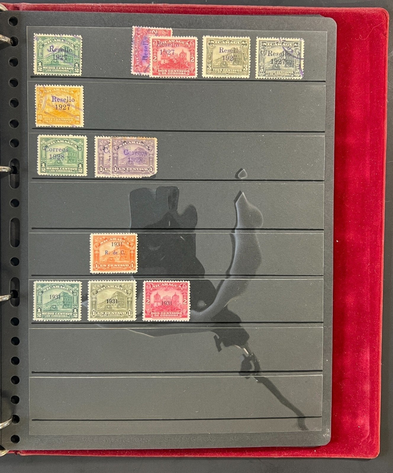 Nicaragua Stamp Collection Stock Book Mint & Used Hundreds of Stamps ZAYIX