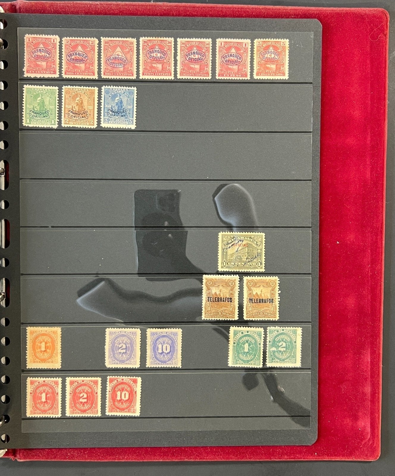 Nicaragua Stamp Collection Stock Book Mint & Used Hundreds of Stamps ZAYIX
