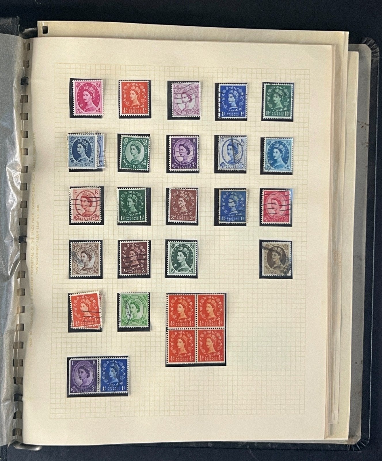 United Kingdom Stamp Collection Album Mint & Used ZAYIX