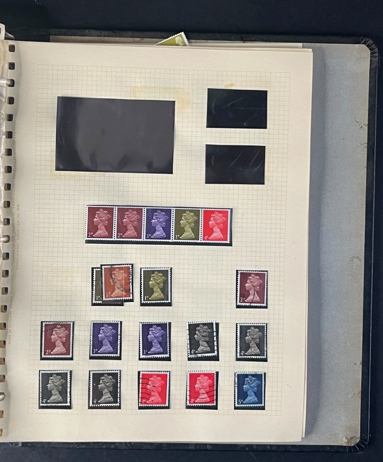 United Kingdom Stamp Collection Album Mint & Used ZAYIX